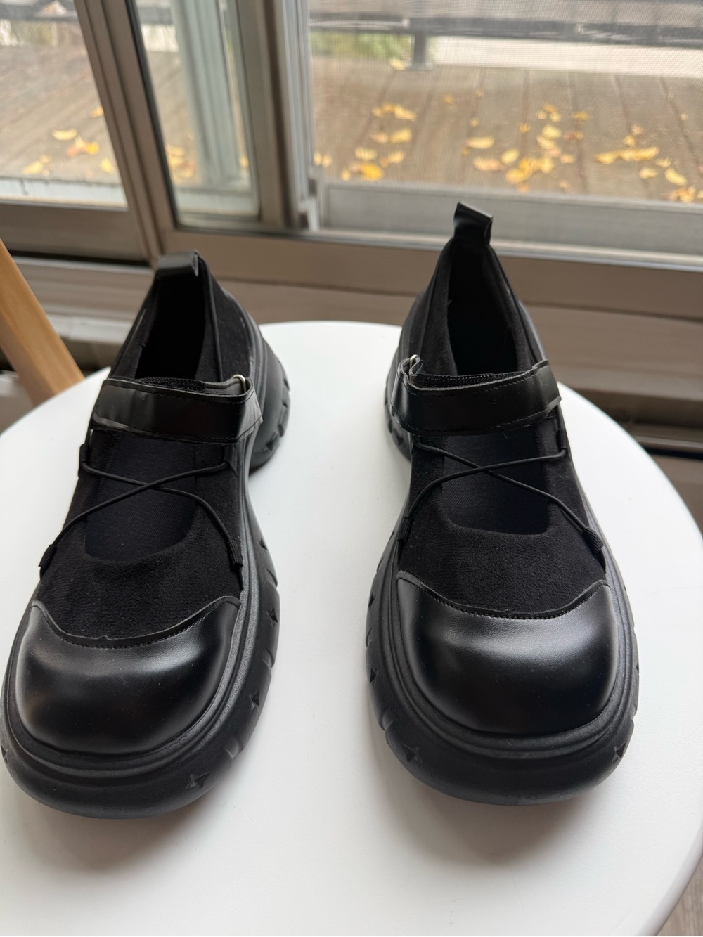 Chunky Platform Mary Jane Goth Shoes - Women’s Size 9.5 (EU 40)